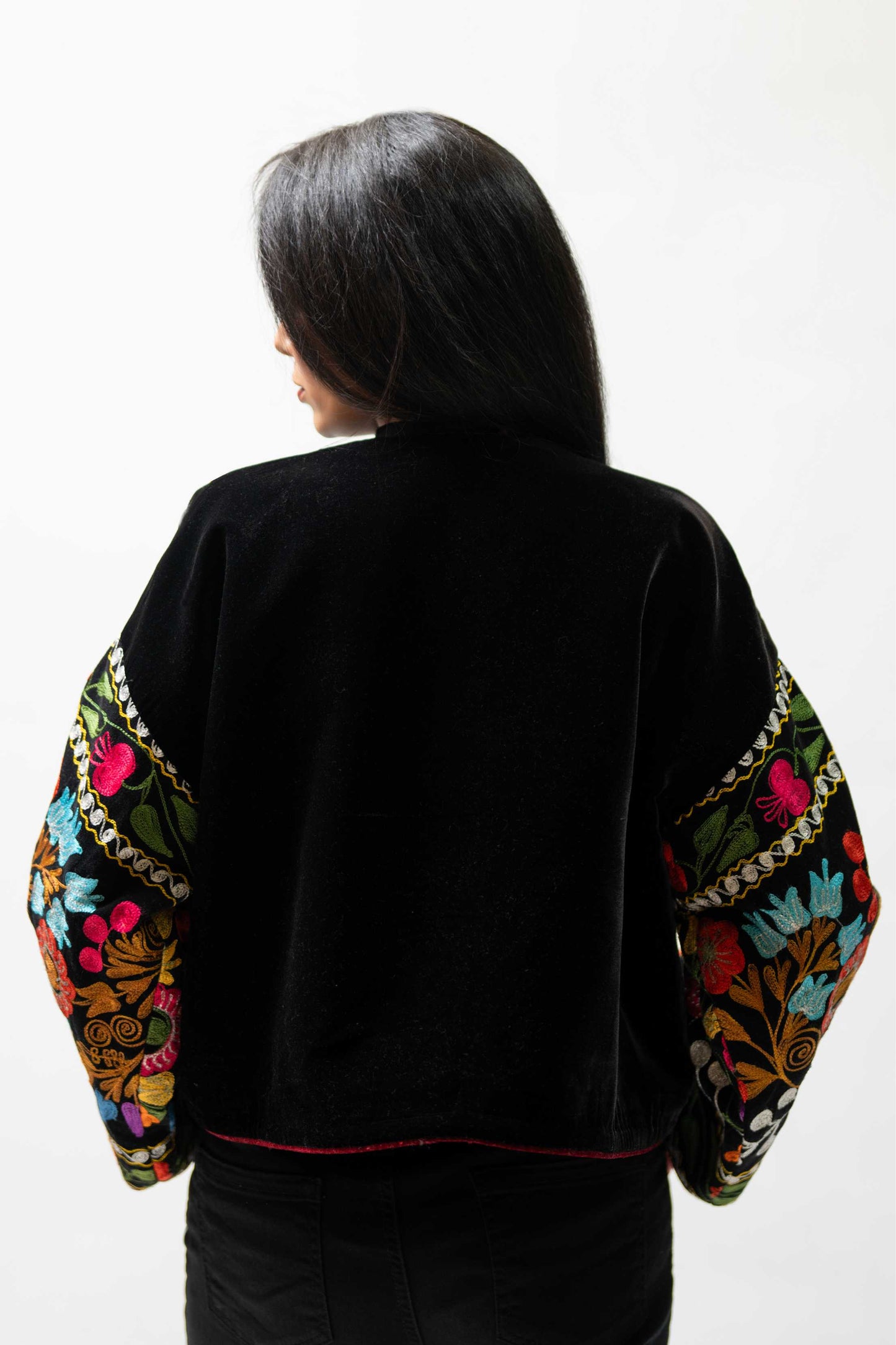Velvet Nomad Embroidered Jacket