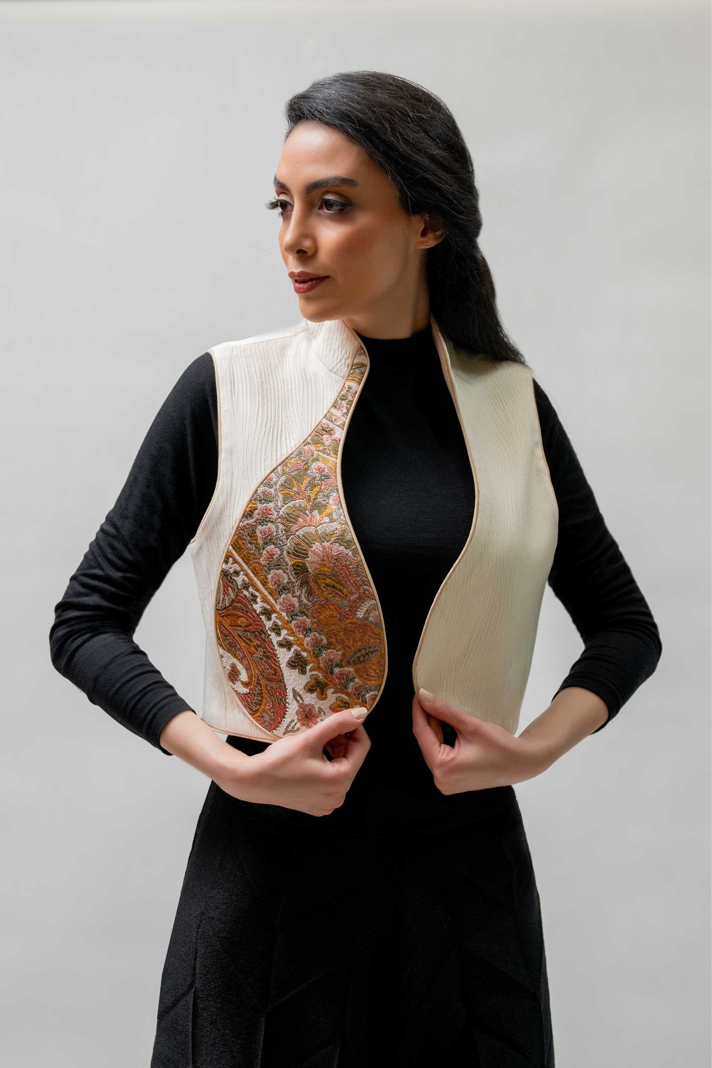 Golden Garden Vest