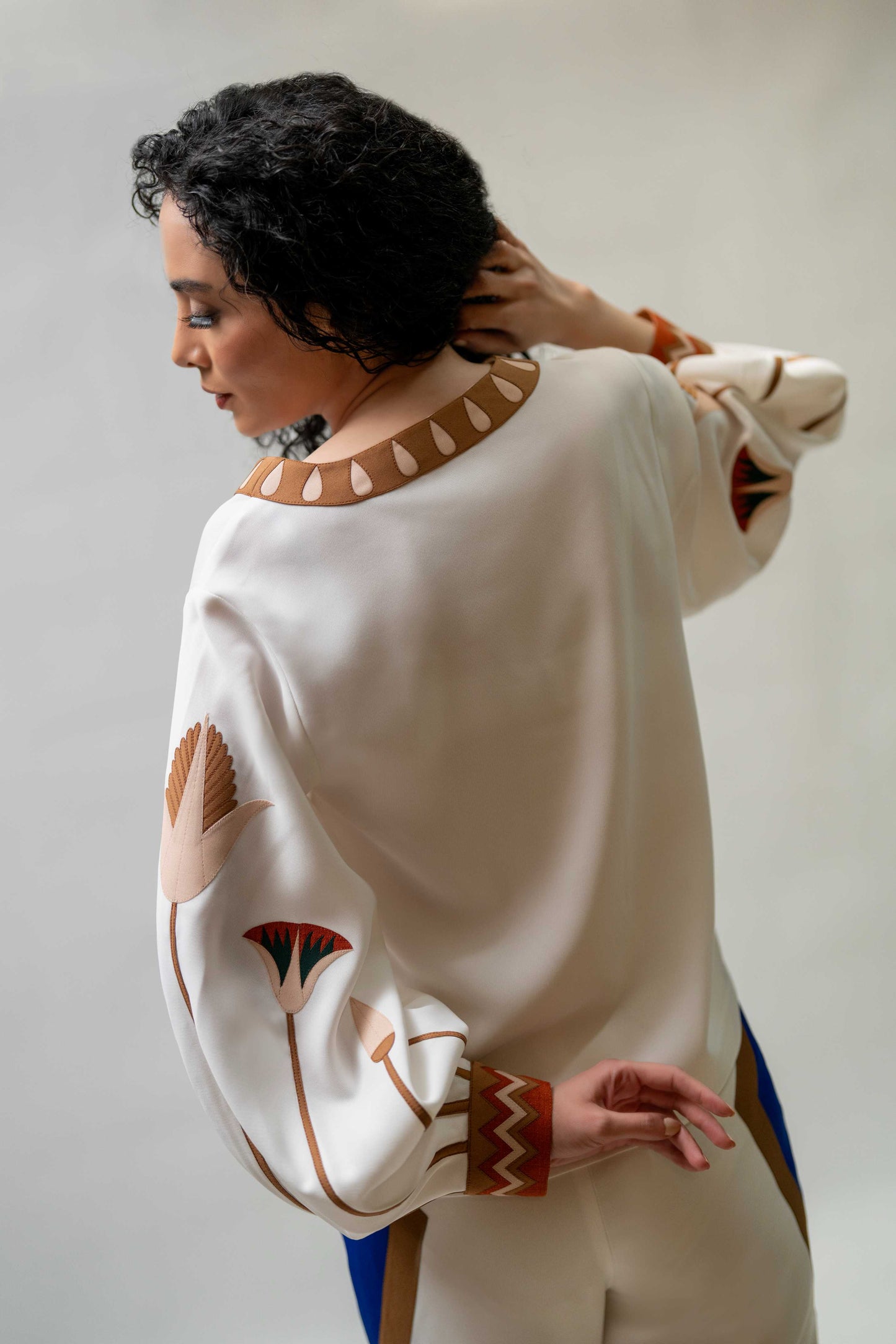 Floral Sleeve Top