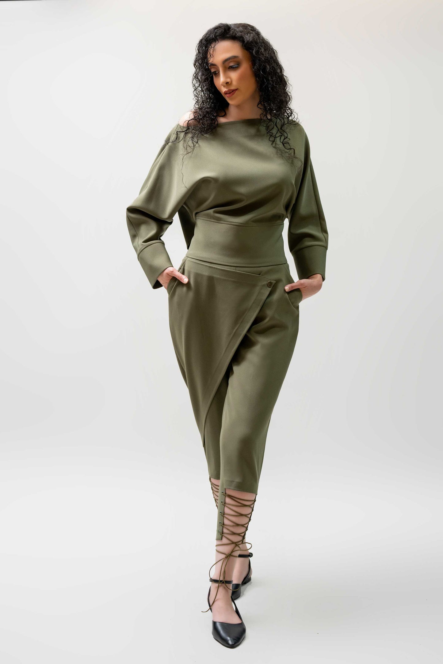 Olive Wrap Set