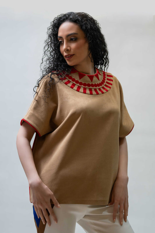 Sahara Suede Top
